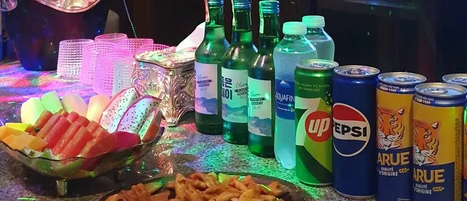 燒酒, 啤酒, 水果 下酒菜 等 基本配置