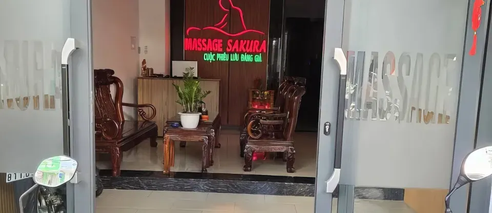芽莊 按摩 Sakura 店家 入口