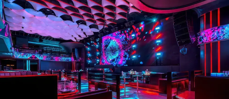 燈光的 寬敞 精緻的 休息 Lounge